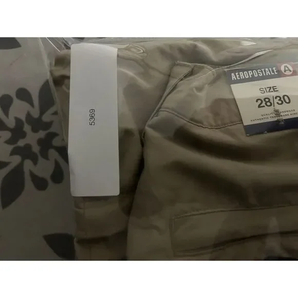 Vintage Aeropostale Cargo pants Mens 28x30‎ beige Convertible Baggy Y2K skater